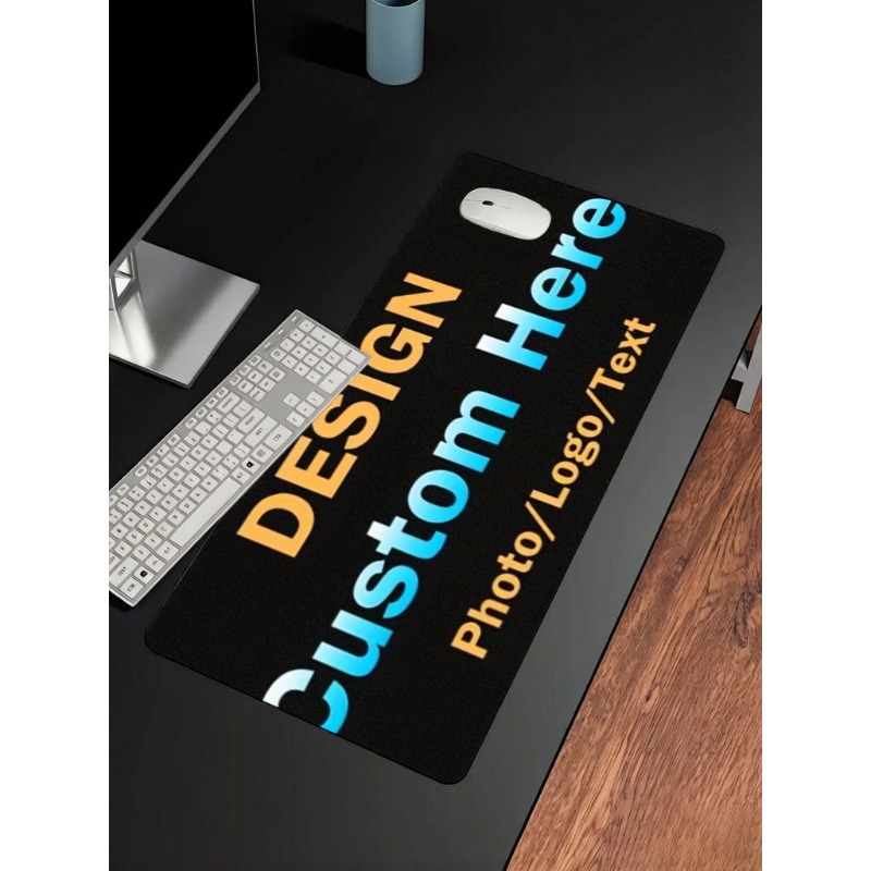 Rubber Mat Desk - Minimalist Custom Mouse Pad Personalised Custom