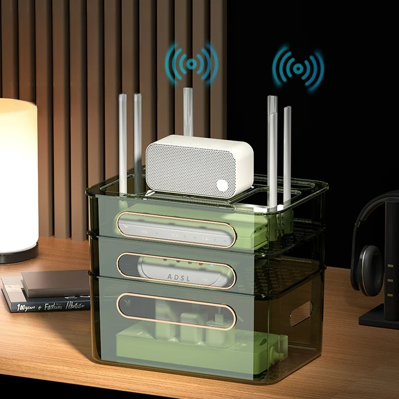 WiFi Wireless Router Storage B - Cable Box Organizer ulasan dan harga