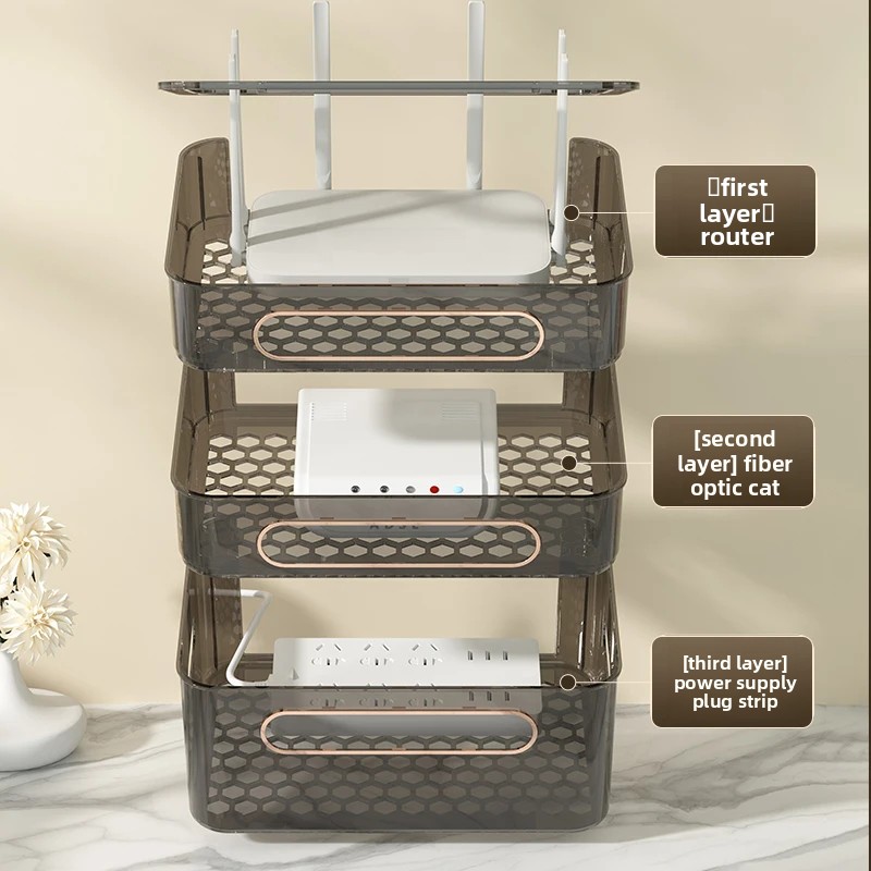 WiFi Wireless Router Storage B - Cable Box Organizer ulasan dan harga