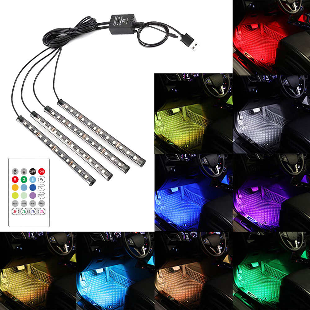 48 LED RGB Ambient Light Strip - Ambient Light Bar Usb ulasan dan harga