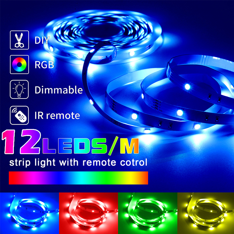 USB Powered RGB LED Strip Ligh - Ambient Light Bar Usb ulasan dan harga