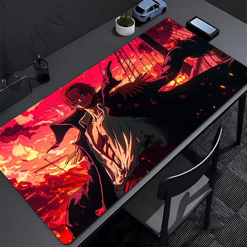 Hot Mouse Pad one piece Shanks - Rubber Mat Desk ulasan dan harga