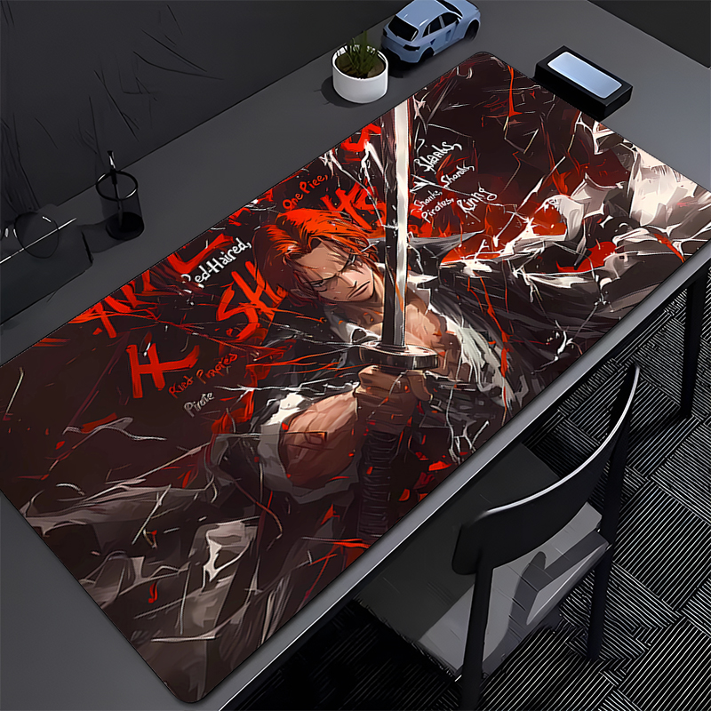Hot Mouse Pad one piece Shanks - Rubber Mat Desk ulasan dan harga