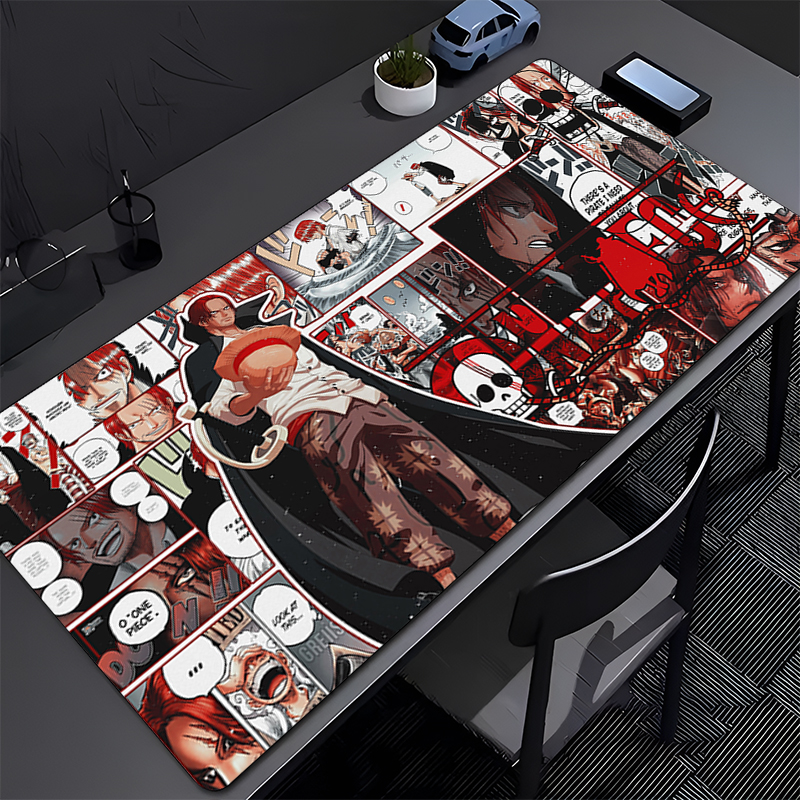 Hot Mouse Pad one piece Shanks - Rubber Mat Desk ulasan dan harga