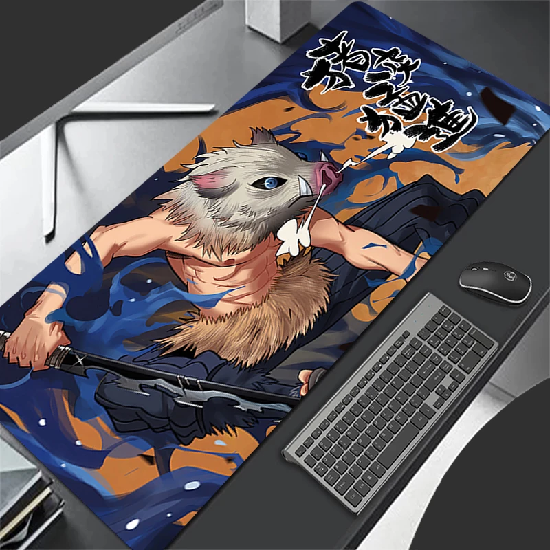 Mouse Pad Demon Slayer Inosuke - Desk Setup Anime ulasan dan harga