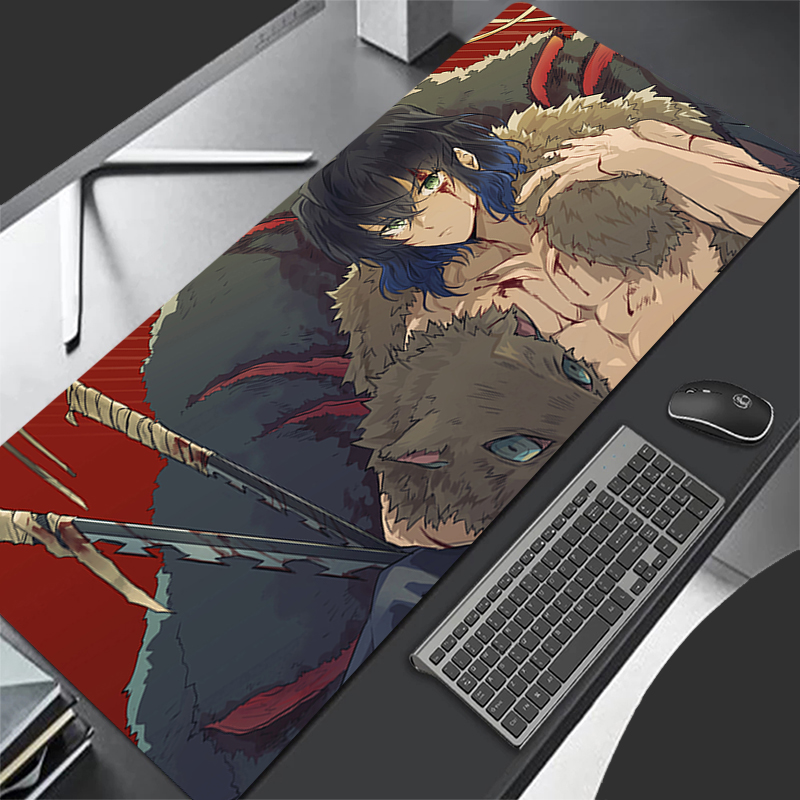 Mouse Pad Demon Slayer Inosuke - Desk Setup Anime ulasan dan harga