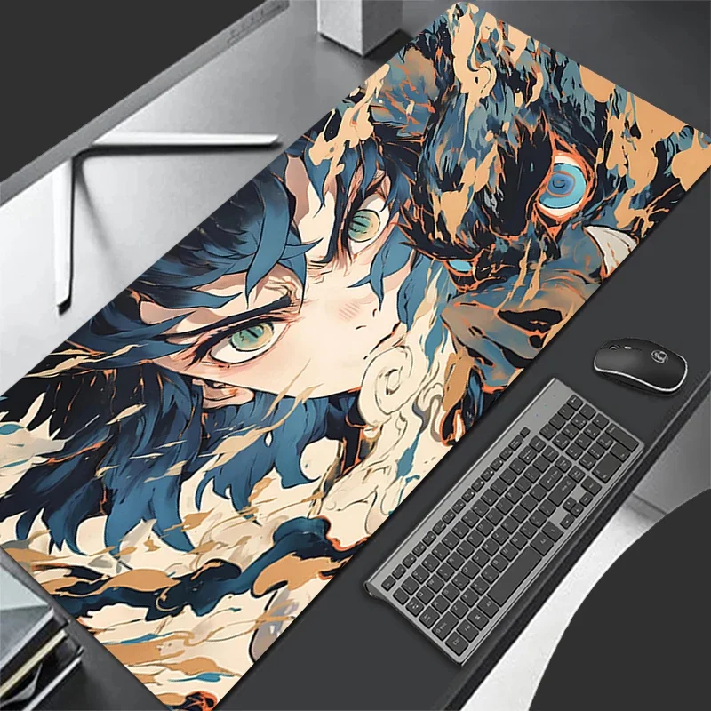Mouse Pad Demon Slayer Inosuke - Desk Setup Anime ulasan dan harga