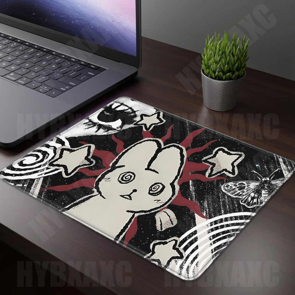 45x40 Dark Punk Anime Mousepad - Desk Setup Tech ulasan dan harga