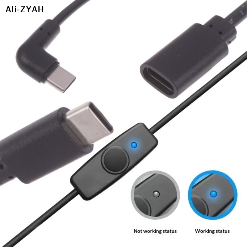 【ZYH】1/3Pcs USB-C To Type C Po - Desk Setup Led Strip ulasan dan harga