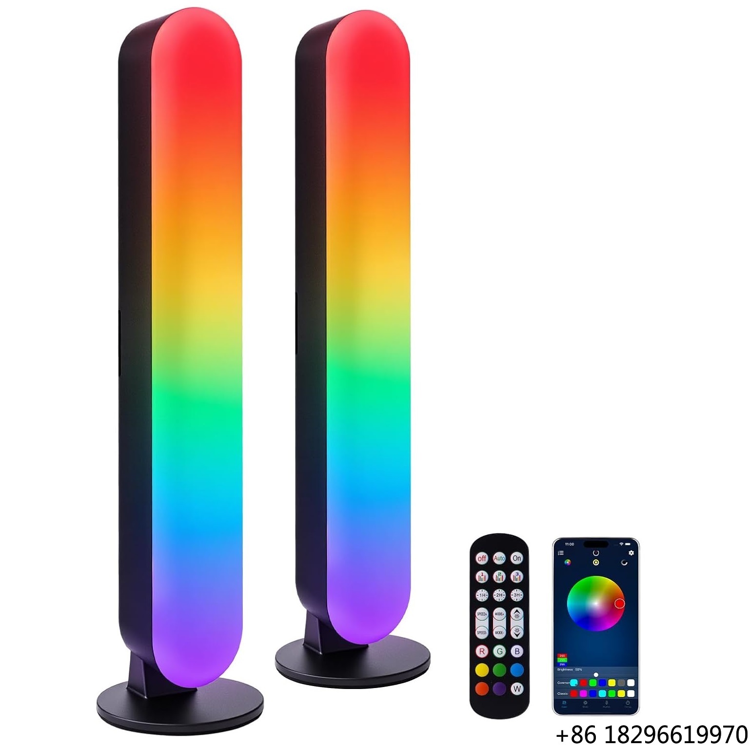 Plastic RGB LED Light Bar Musi - Ambient Light Bar Usb ulasan dan harga