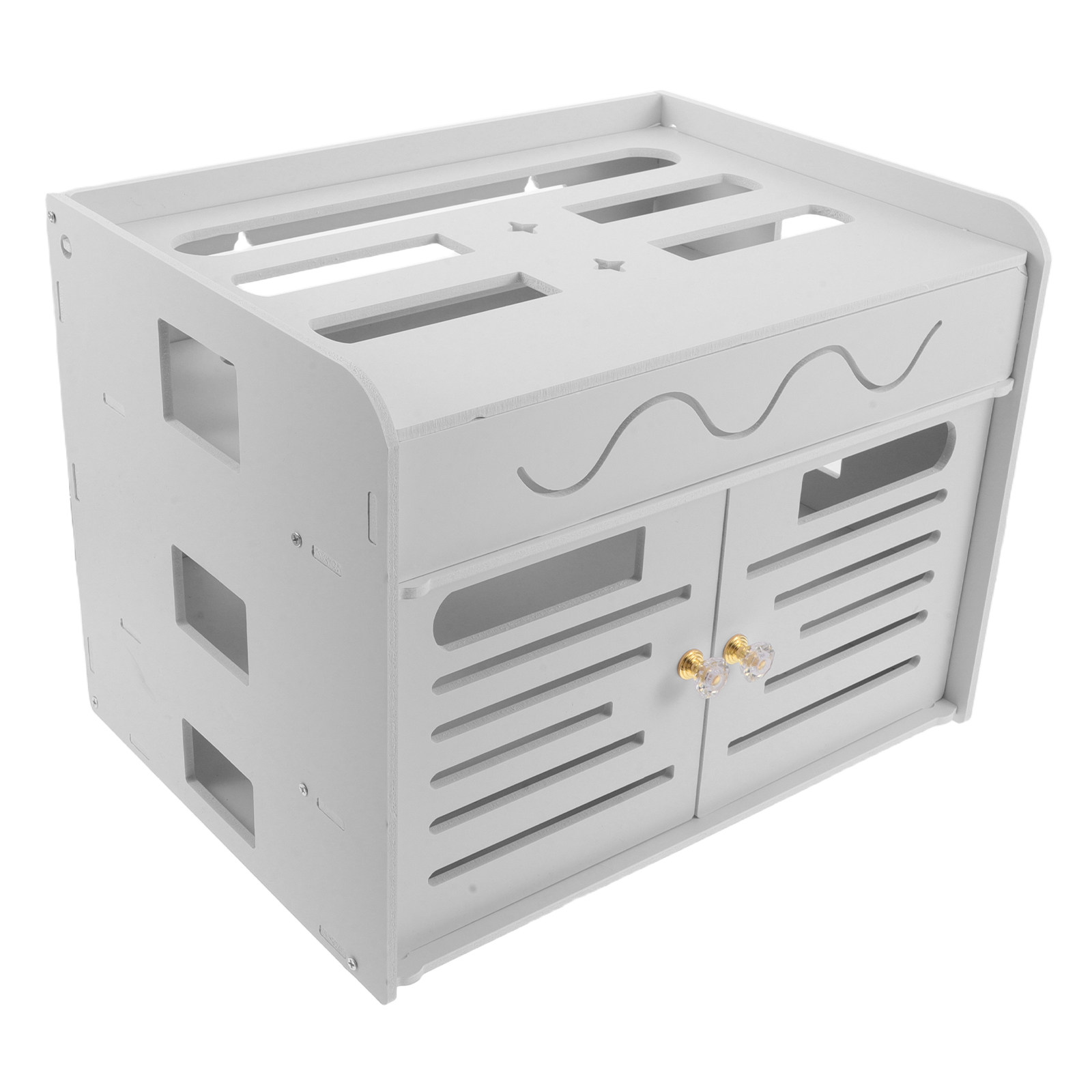 3 Layers Wireless Router Stora - Cable Box Organizer ulasan dan harga