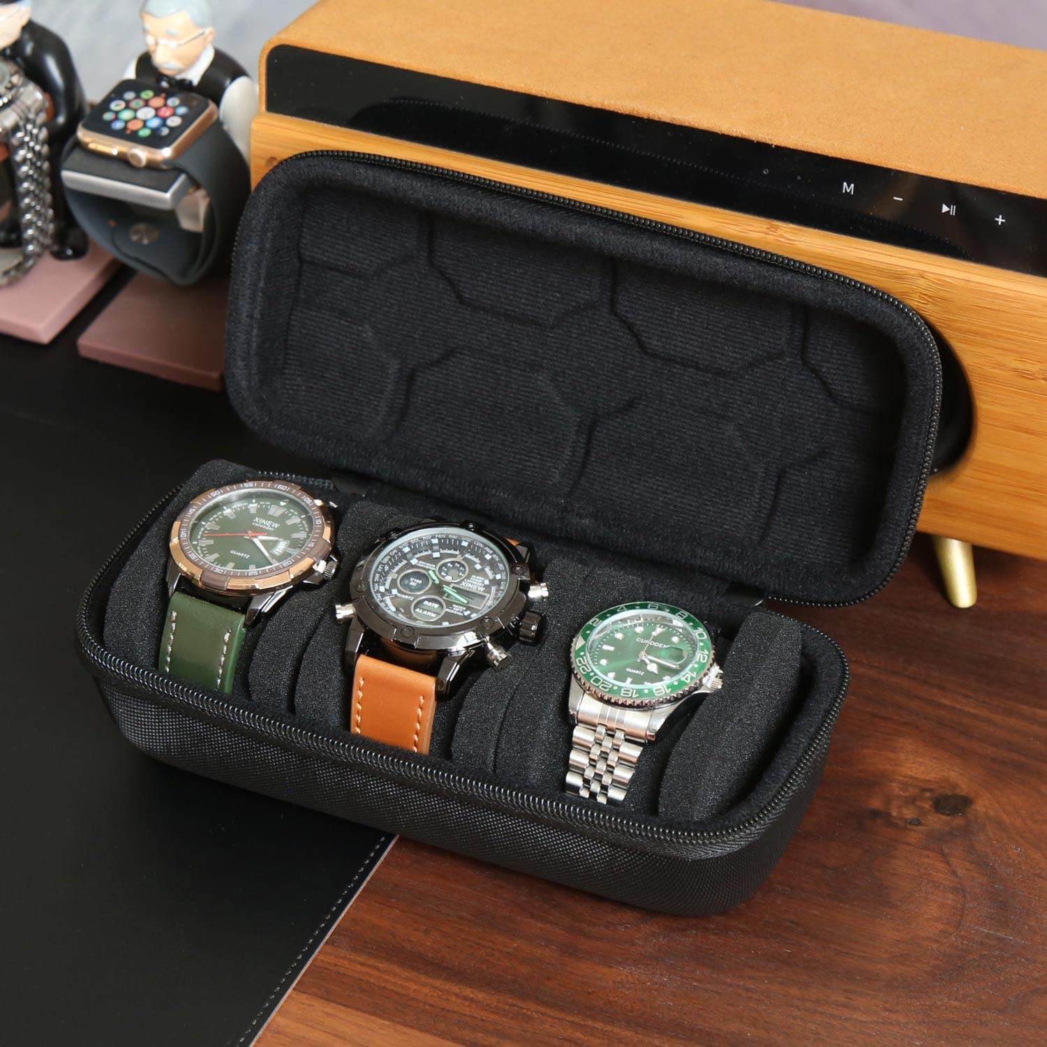 Watch Box Organizer For Men or - Cable Box Organizer ulasan dan harga