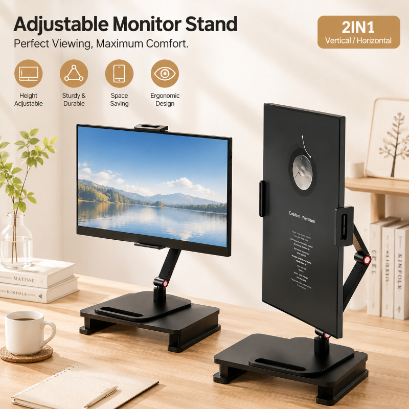 Expandable Portable Monitor Mo - Desk Setup Tech ulasan dan harga