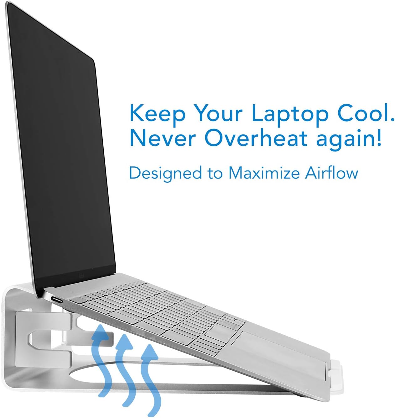 Vertical Laptop Stand for Desk - Desk Setup Vertical Monitor ulasan dan harga
