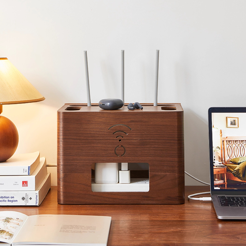 Upscale WiFi Router Storage Bo - Cable Box Organizer ulasan dan harga