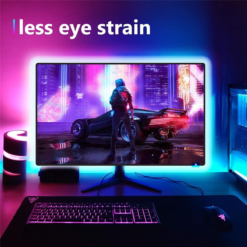 43 inch-58 inch Smart USB Stri - Ambient Light Bar Usb ulasan dan harga