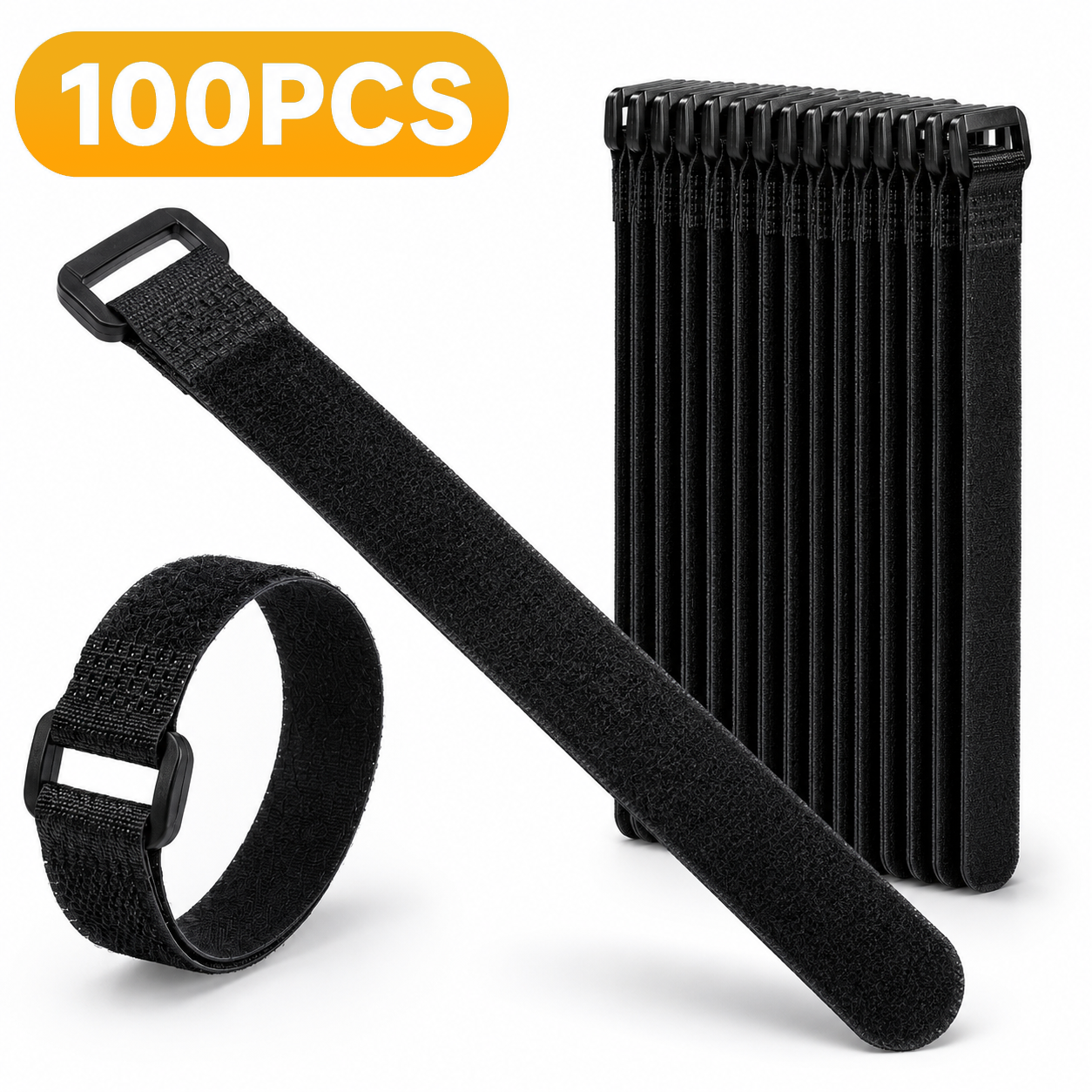 Velcros Straps Reusable Organi - Desk Setup Tech ulasan dan harga