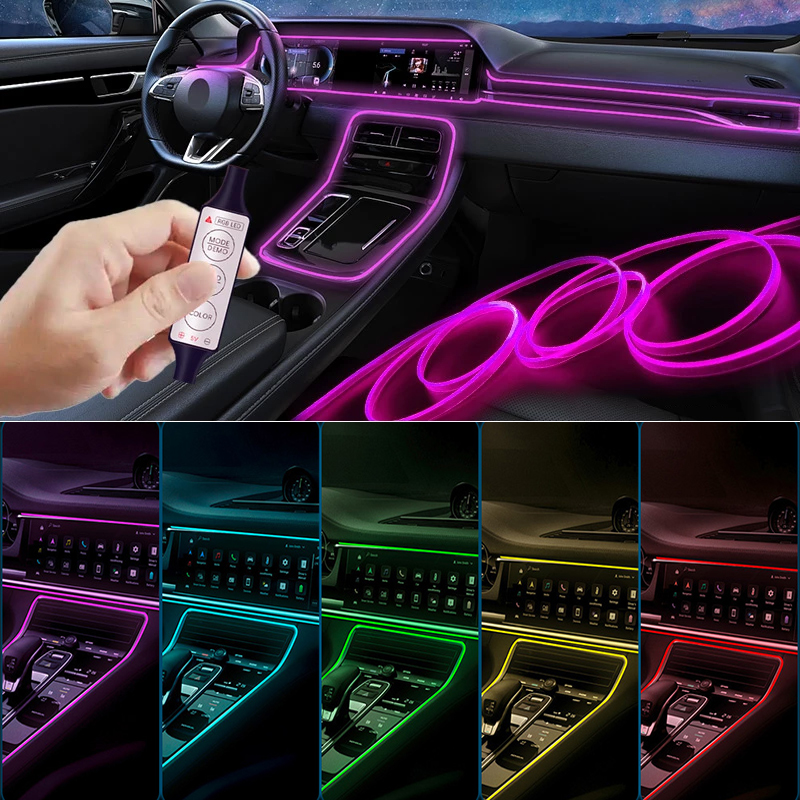 1/2/3/4/5M Car Interior Light  - Ambient Light Bar Usb ulasan dan harga