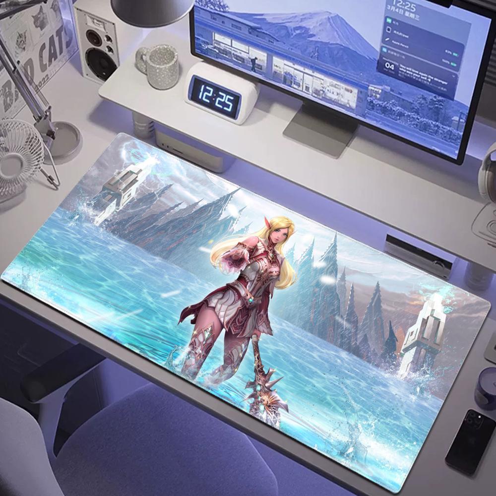 Large Desk Mat Lineage 2 Mouse - Desk Setup Anime ulasan dan harga