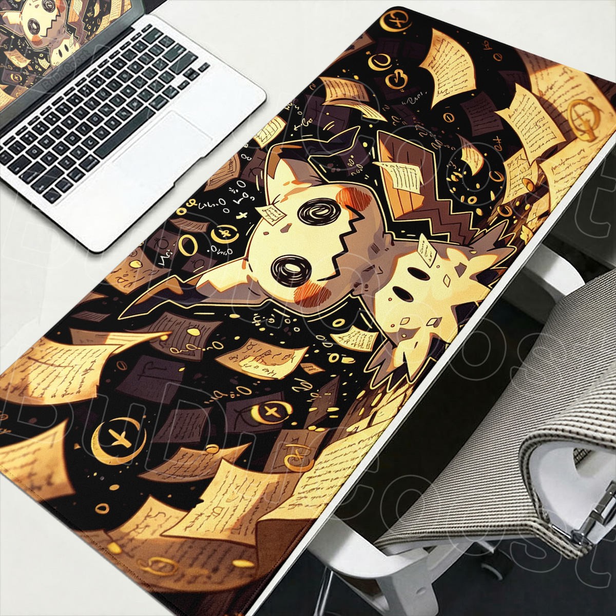 Cool Pokemon Mimikyu Gaming Ma - Desk Setup Anime ulasan dan harga