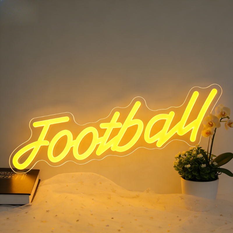 Football Dimmable LED Neon Sig - Ambient Light Bar Usb ulasan dan harga