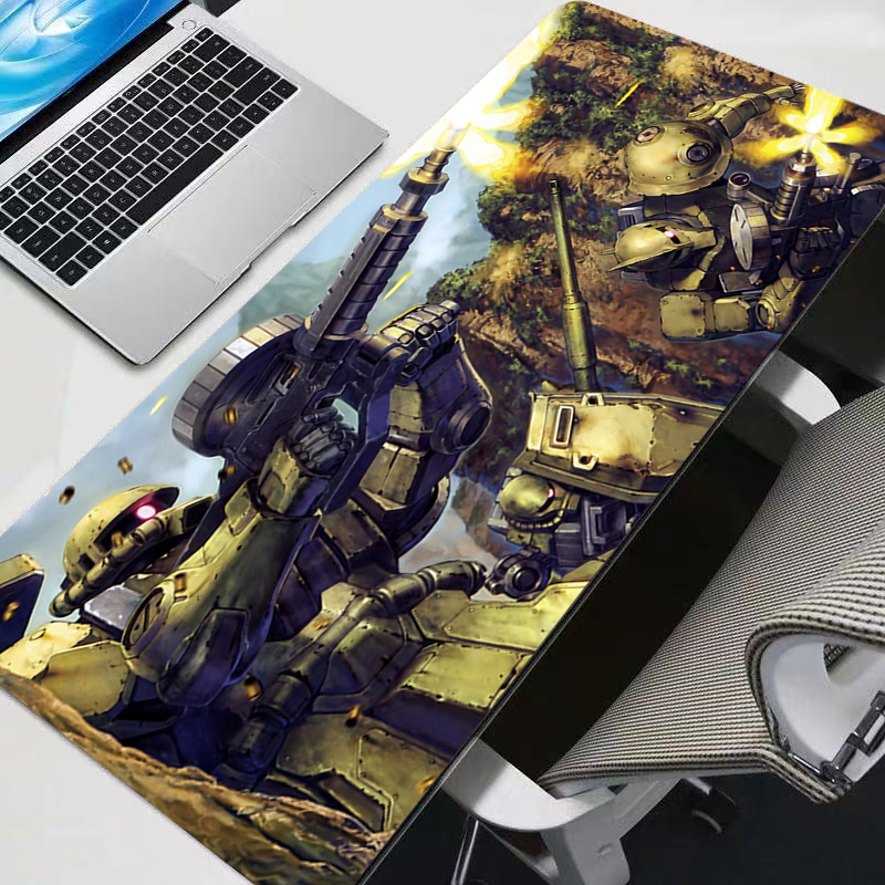 Mouse Pad Large Mobile Suit Gu - Rubber Mat Desk ulasan dan harga