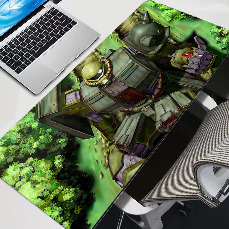 Mouse Pad Large Mobile Suit Gu - Rubber Mat Desk ulasan dan harga