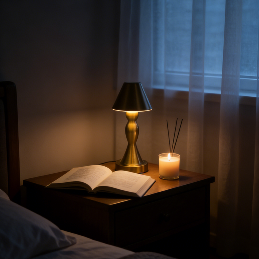 1PC Vintage Brass Table Lamp,  - Ambient Light Bar Usb ulasan dan harga