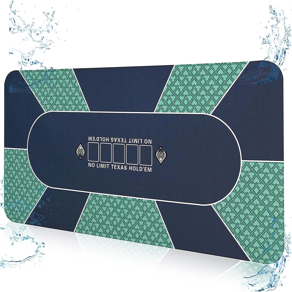 Thickened Casino Texas Hold'em - Rubber Mat Desk ulasan dan harga