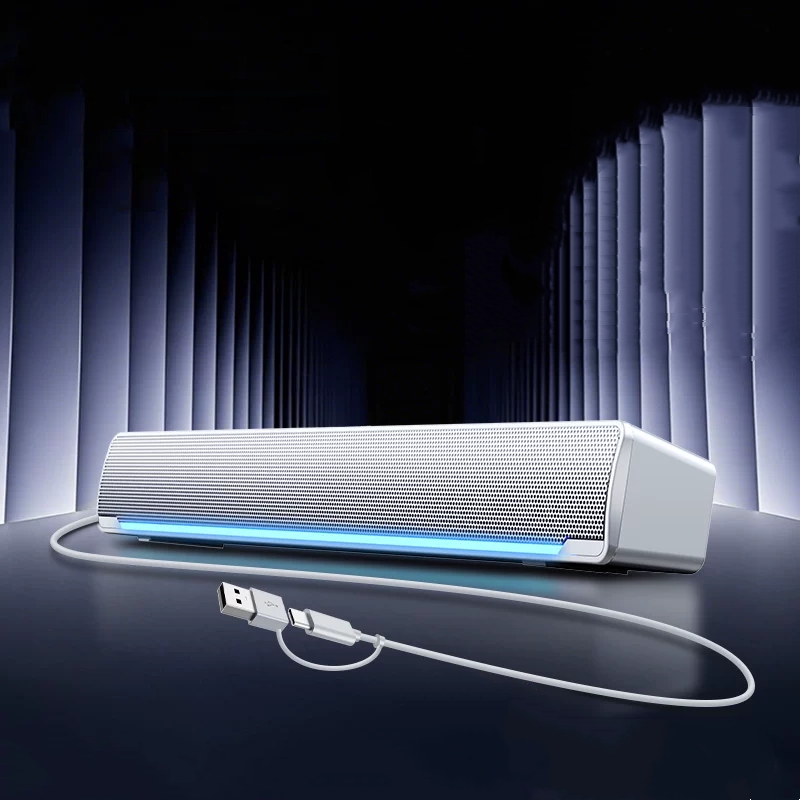 SADA V-196 Gaming Sound Bar Sp - Ambient Light Bar Usb ulasan dan harga