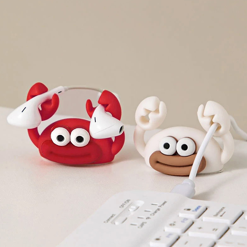 Cartoon Crab Cable Holder Desk - Cable Box Organizer ulasan dan harga