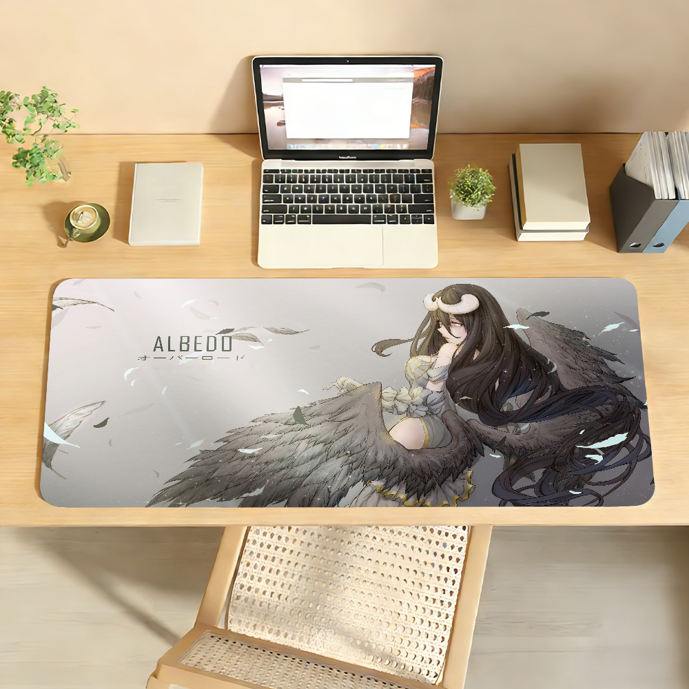 Anime O-OverlordS Albedo Mouse - Desk Setup Anime ulasan dan harga