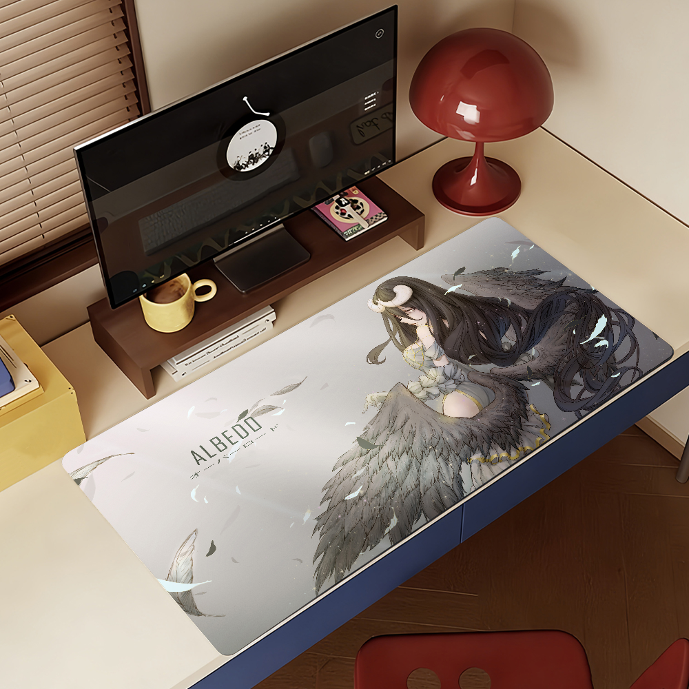 Anime O-OverlordS Albedo Mouse - Desk Setup Anime ulasan dan harga