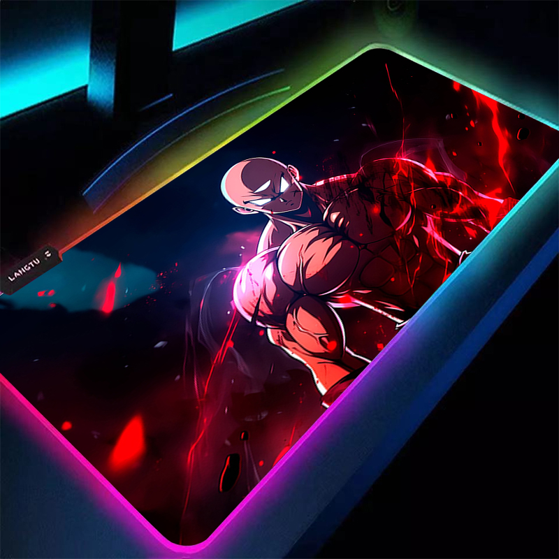 RGB Mouse Pad 90x40cm DBZ Drag - Rubber Mat Desk ulasan dan harga