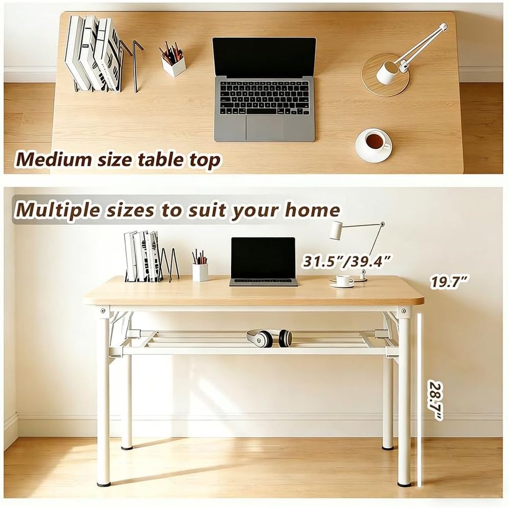 Portable Folding Computer Desk - Desk Setup Small ulasan dan harga